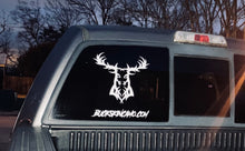 Buckskin Deer Head Logo Vinyl Truck Decal